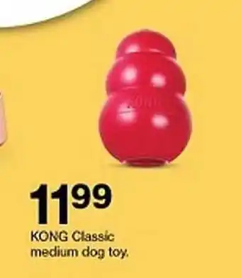 Target Kong classic medium dog toy offer