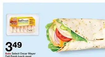 Target Oscar mayer deli fresh lunch meat offer