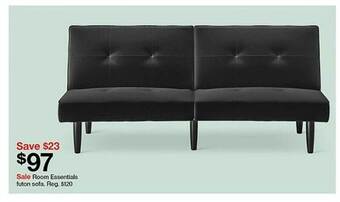 Target Room essentials futon sofa offer