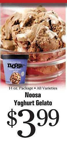 Morton Williams Noosa yoghurt gelato offer