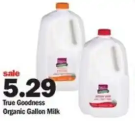 Meijer True Goodness Organic Gallon Milk offer