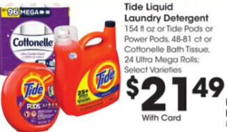 Metro Market Tide Liquid Laundry Detergent offer