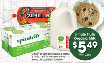 Metro Market Simple Truth Organic Milk offer
