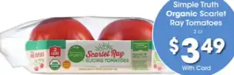 Metro Market Simple Truth Organic Scarlet Ray Tomatoes offer