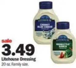 Meijer Litehosue Dressing 20oz offer
