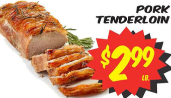 Top Value Supermarket Pork Tenderloin offer