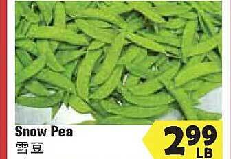 99 Ranch Snow pea offer