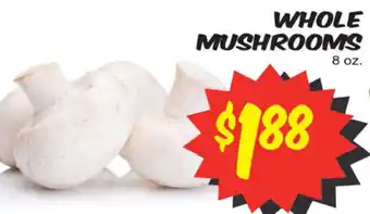 Top Value Supermarket Whole Mushrooms 8 oz. offer