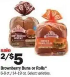 Meijer Brownberry Buns or Rolls offer