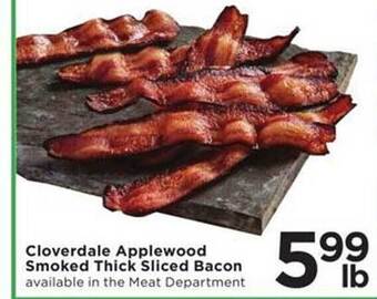 Cub Foods Cloverdale applewood smoked thick sliced bacon offer