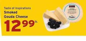 Hannaford Taste of inspirations smoked gouda cheese offer
