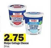 Meijer Meijer cottage cheese offer
