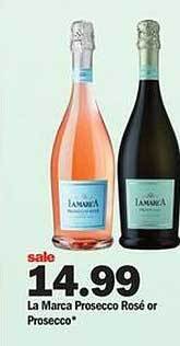 Meijer La marca prosecco rosé or prosecco offer
