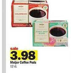 Meijer Meijer coffee pods offer