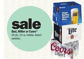 Meijer Bud miller or coors offer