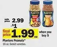 Meijer Planters peanuts select varieties offer
