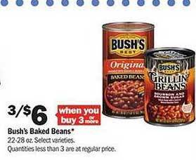 Meijer Bush's baked beans offer