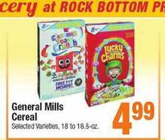 Super Saver General mills cereal offer