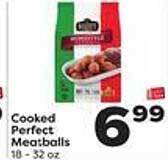 Weis Markets Cooked perfect meatballs offer