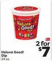 Weis Markets Heluva good! dip offer
