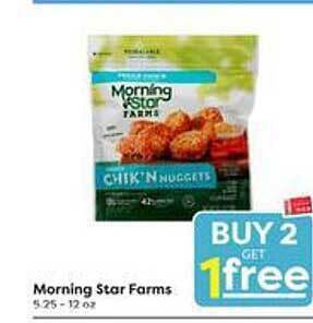 Weis Markets Morning star farms offer