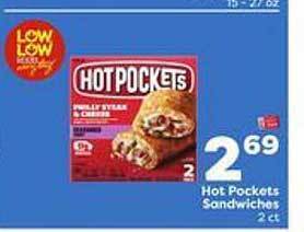 Weis Markets Hot pockets sandwiches offer