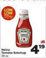 Weis Markets Heinz tomato ketchup offer