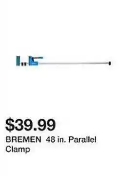 Harbor Freight Tools Bremen 48 in. parallel clamp offer