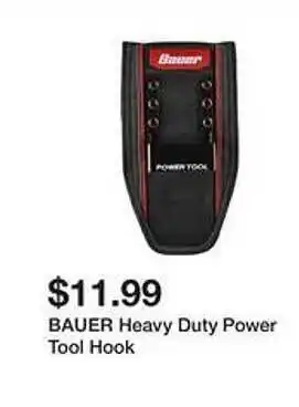 Harbor Freight Tools Bauer heavy duty power tool hook offer