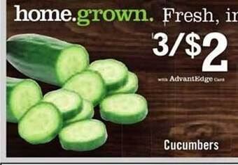 Price Chopper Cucumbers offer