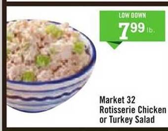 Price Chopper Market 32 rotisserie chicken or turkey salad offer