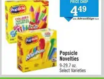 Popsicle novelties