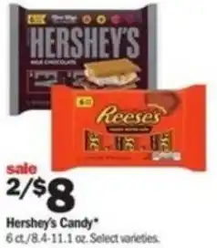 Meijer Hershey's Candy offer