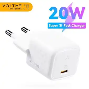 AliExpress Voltme 20w mini usb type c charger fast charging charger quick charge qc4.0 3.0 for iphone 12 pro samsung xiaomi phone charg offer