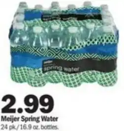 Meijer Meijer Spring Water offer