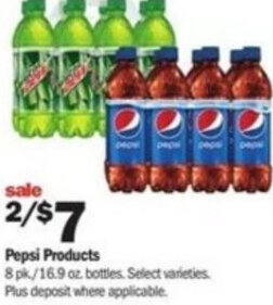 Meijer Pepsi Products offer