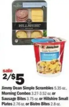 Meijer Jimmy Dean Simple Scrambles offer