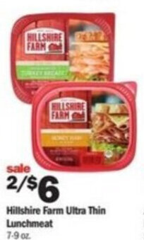 Meijer Hillshire Farm Ultra Thin Lunchmeat 7-9 oz offer