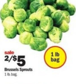 Meijer Brussels Sprouts offer