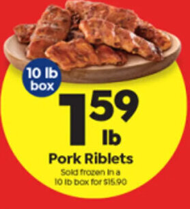 Save a Lot Pork Riblets offer