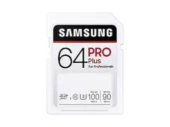 Samsung Pro plus sdxc full-size sd card 64gb offer