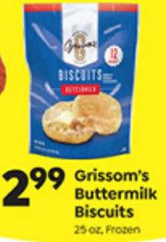 Save a Lot Grissom's Buttermilk Biscuits offer