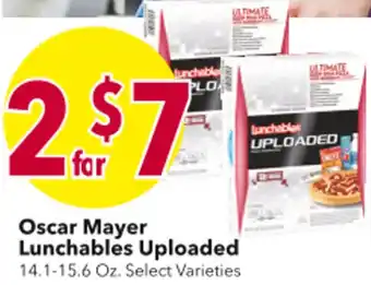 Cash Wise Oscar Mayer Lunchables Uploaded offer