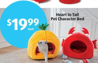 Aldi Heart to Tail Pet Character Bed offer
