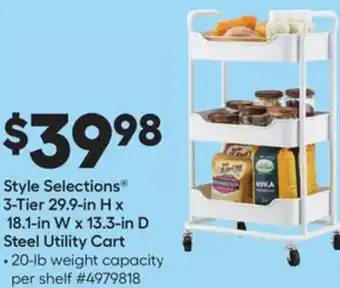 Lowe's Style Selections offer