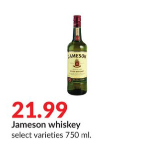 Hy-Vee Jameson whiskey offer