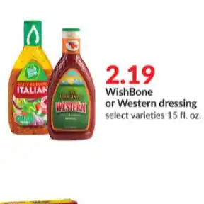 Hy-Vee Wishbone dressing offer
