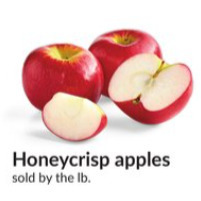 Hy-Vee Honeycrisp apples offer