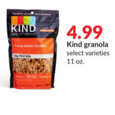 Hy-Vee Kind granola offer
