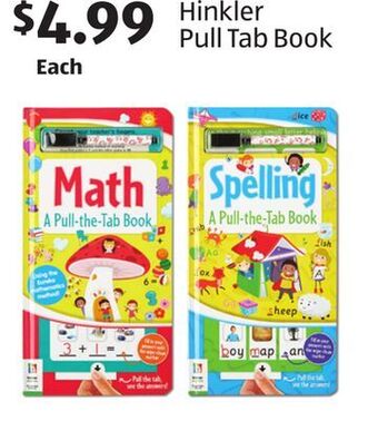 Aldi Hinkler pull tab book offer